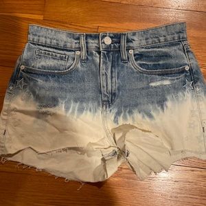 Blank NYC distressed denim shorts